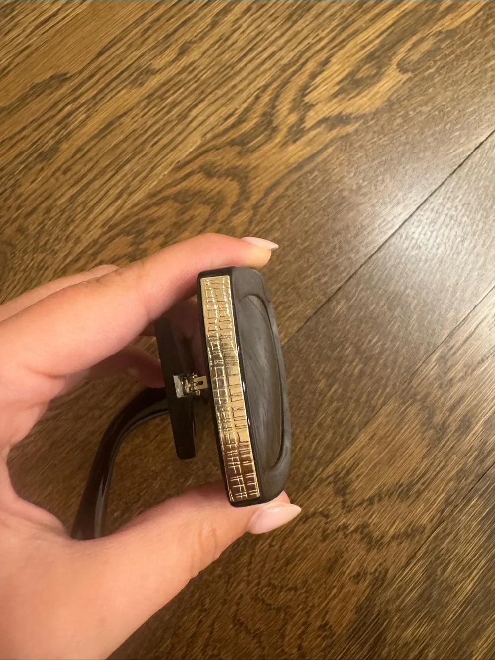 CHANEL bold rectangular